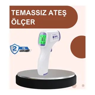 Temassız Dijital Ateş Ölçer Büyük Ekranlı Hızlı Okuma
