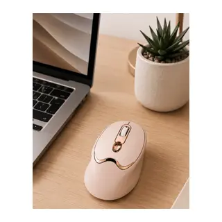 Ofis ve Laptop Kullanımına Uygun Şarjlı Wireless Mouse Sessiz Tuşlu
