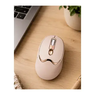 Şarjlı Kablosuz Mouse Sessiz Tıklama Bluetooth ve USB Destekli