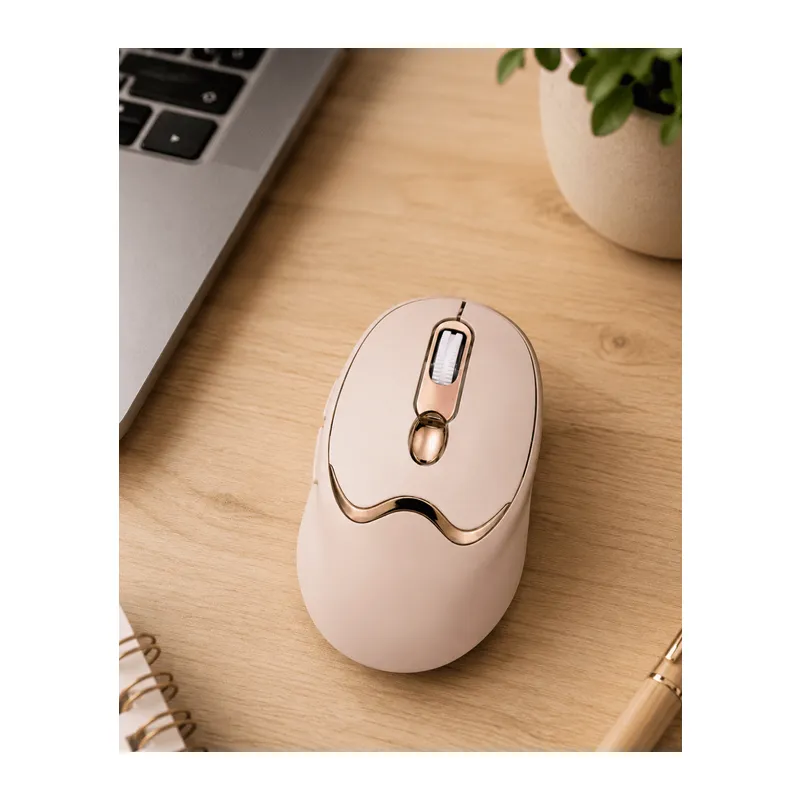 Şarjlı Kablosuz Mouse Sessiz Tıklama Bluetooth ve USB Destekli