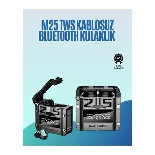 Powerbank Özellikli Kablosuz Kulaklık | Otomatik Bağlantı | Şarj Kutusu Dahil