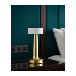 Şarjlı Dokunmatik LED Masa Lambası 3 Renk Dimmer Özellikli