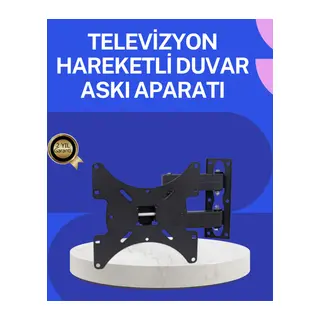 LED LCD TV Duvar Askı Aparatı Hareketli ve Döner