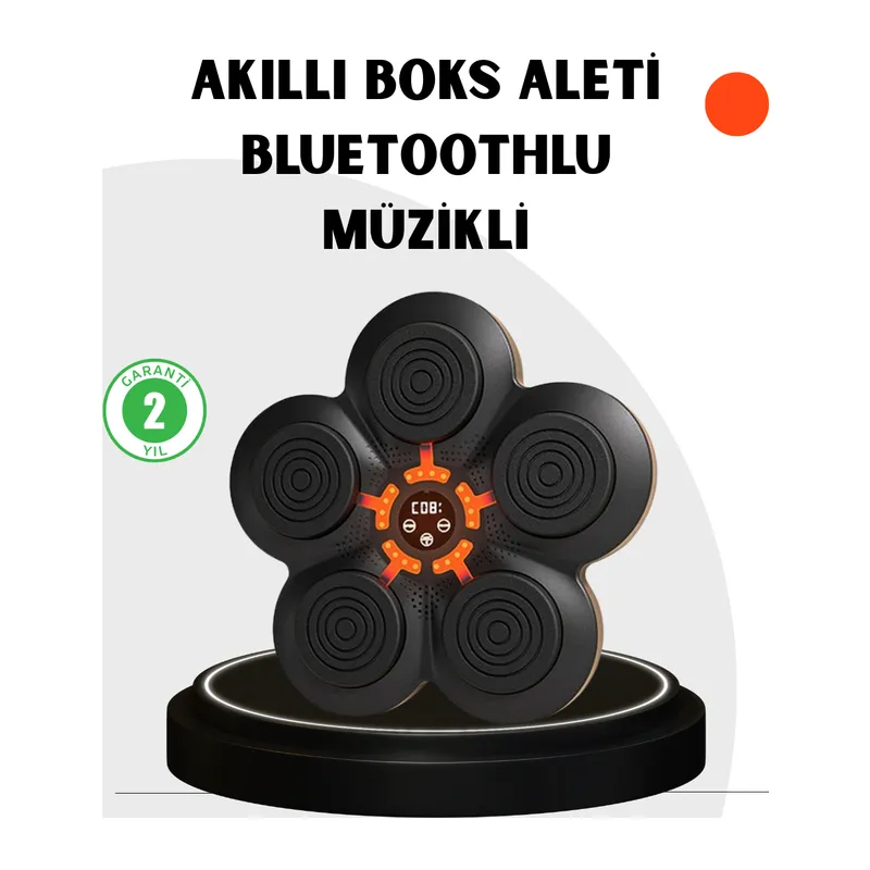 Evde Fitness İçin Akıllı Boks Makinesi Işıklı Vuruş Noktalı Bluetoothlu