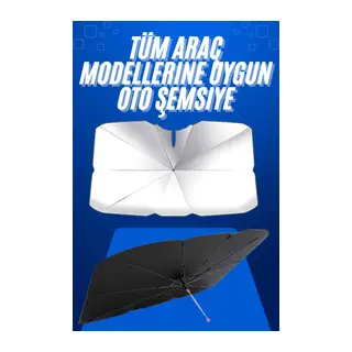 Taşınabilir Oto Cam Güneşliği Katlanabilir Tüm Araçlara Uyumlu Güneş Gölge Koruyucu