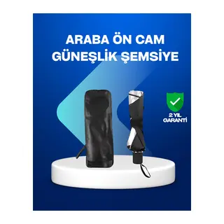 Yüksek Kaliteli Cam Elyaf İskeletli Araba Şemsiyesi – Tüm Araçlara Uygun