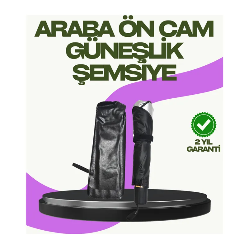 Katlanabilir Araba Güneşliği – UV ve Isı Koruması, Kolay Kurulum Gerektirmez