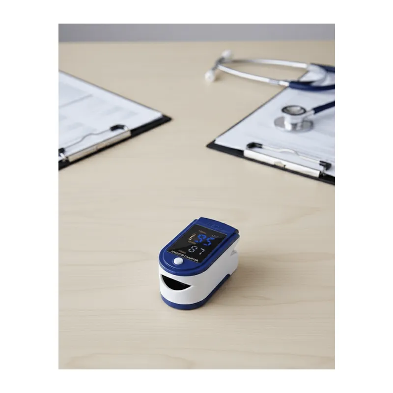 Kolay Kullanımlı Parmak Tipi Pulse Oksimetre Ev Tipi Kullanım