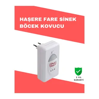Kimyasal İçermeyen Güvenli Haşere Kovucu – Çocuk ve Hayvan Dostu