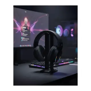 Kablosuz Oyuncu Kulaklığı RGB Aydınlatmalı Bluetooth Mikrofonlu Gaming Headset
