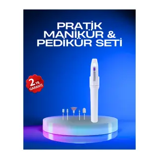Taşınabilir Profesyonel Elektrikli Tırnak Matkap Seti – Sessiz, Güçlü ve Dayanıklı