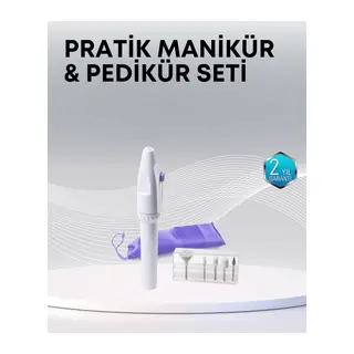 Profesyonel Tırnak Matkap Seti – Ayarlanabilir Hız, Düşük Gürültü ve Kompakt Tasarım