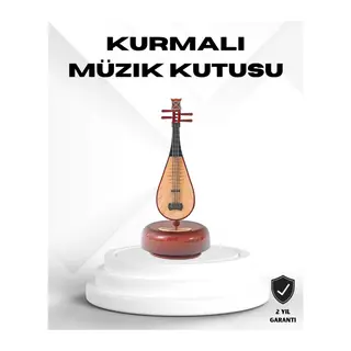Figürlü Müzik Kutusu Zarif Melodili Dekoratif Model