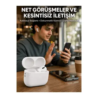 Gürültü Engelleme Teknolojili Bluetooth Kulaklık – Adaptif Ses ve Uzun Pil Süresi Yeni Nesil