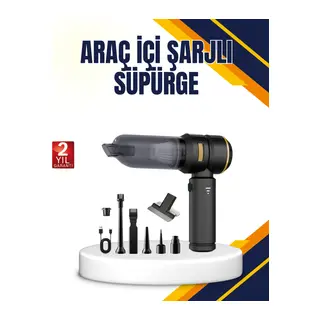 15000 PA Emiş Gücü ve Hava Üfleme Özellikli Şarjlı Süpürge