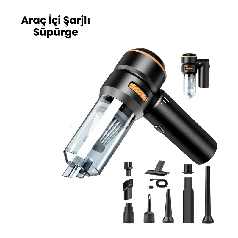 ARAÇ İÇİ PRO SÜPÜRGE