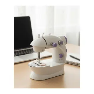 Ev Tipi Mini Dikiş Makinesi Ayarlanabilir Hız ve Işıklı
