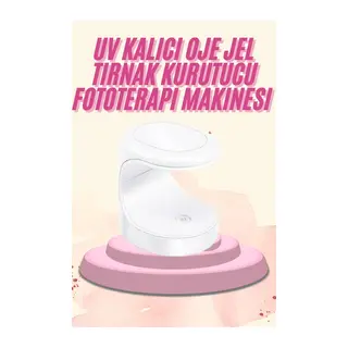 Mini Taşınabilir Kalıcı Oje Jel Tırnak Kurutucu Fototerapi Makinesi