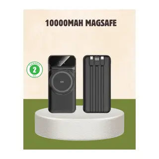 10000 mAh Kablosuz Powerbank – 15W Hızlı Şarj, Type-C Çoklu Çıkışlı