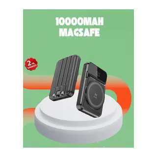 10000 mAh Kablosuz Hızlı Şarj Destekli Powerbank – 15W, PD20W, Type-C Girişli