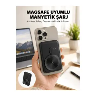 Kablosuz ve Kablolu Kullanım Sunan Taşınabilir Powerbank Yeni Nesil