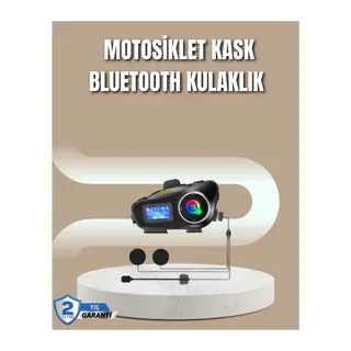 500 Metre İnterkom Mesafeli Kask Kulaklığı Gürültü Engelleyici