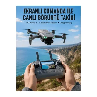 Akıllı Sensörlü Drone Canlı Görüntü Aktarımlı