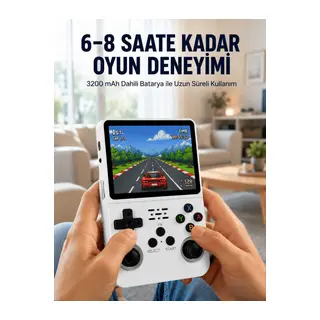 64 GB Retro Oyun Konsolu – Çoklu Emülatör Desteği, Linux Tabanlı Açık Sistem Yeni Nesil