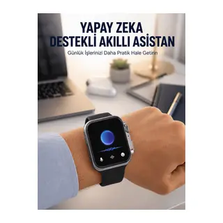 RS12 PRO+ 2025 Serisi Garantili Özel Üretim Akıllı Saat – AMOLED Ekran, GPS, 2GB Hafıza, Sesli Görüşme, Uzun Şarj Süresi Yeni Nesil