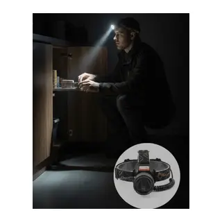 USB Type C Şarjlı Sensörlü Kafa Lambası Uzun Ömürlü Batarya