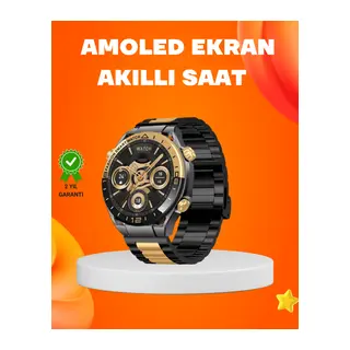Amoled Akıllı Saat IP67 Su Geçirmez 3 Bileklikli Sağlık Takipli