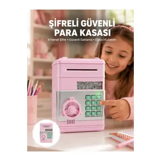 Şifreli Elektronik Para Biriktirme Kumbarası Büyük Kapasiteli