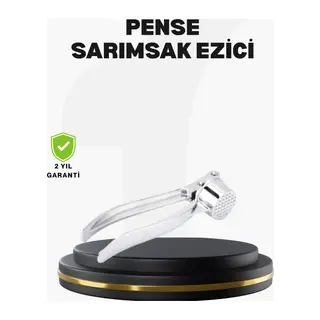 Profesyonel Sarımsak Ezici Sağlam Yapı ve Rahat Kavrama