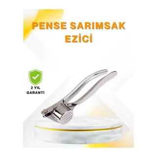Metal Sarımsak Ezici Ergonomik Tutma ve Güçlü Presleme