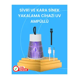 Çocuk ve Evcil Hayvan Dostu Sivrisinek Yakalama Lambası