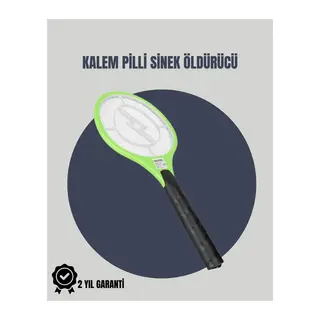 Taşınabilir Elektronik Sinek Swatter – Kimyasal İçermeyen, Ergonomik Tasarım