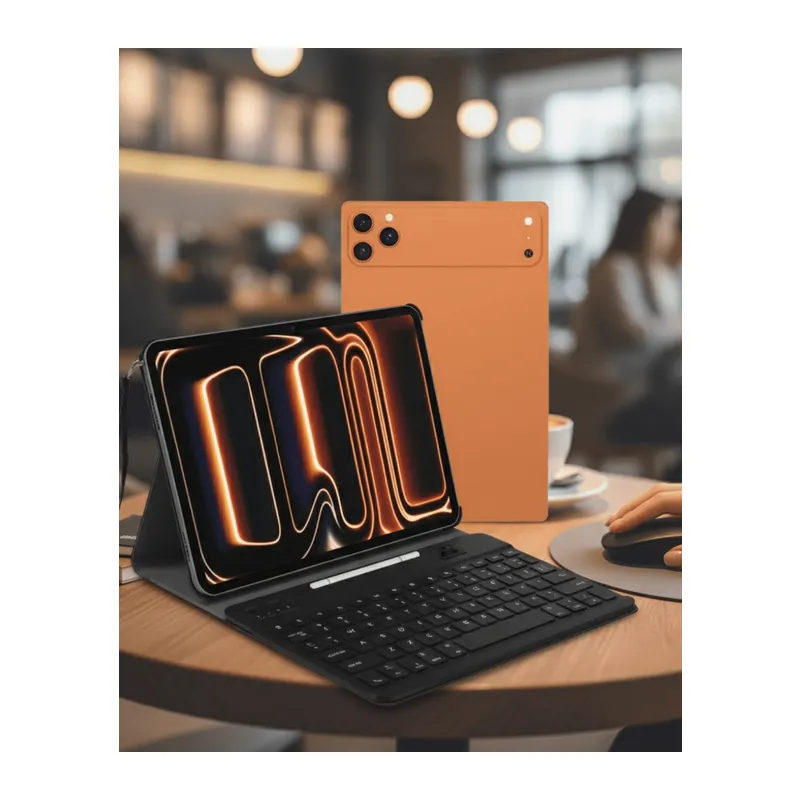 Tablet Bilgisayar Klavyeli Çok Amaçlı Eğitim İş ve Eğlence Uyumlu