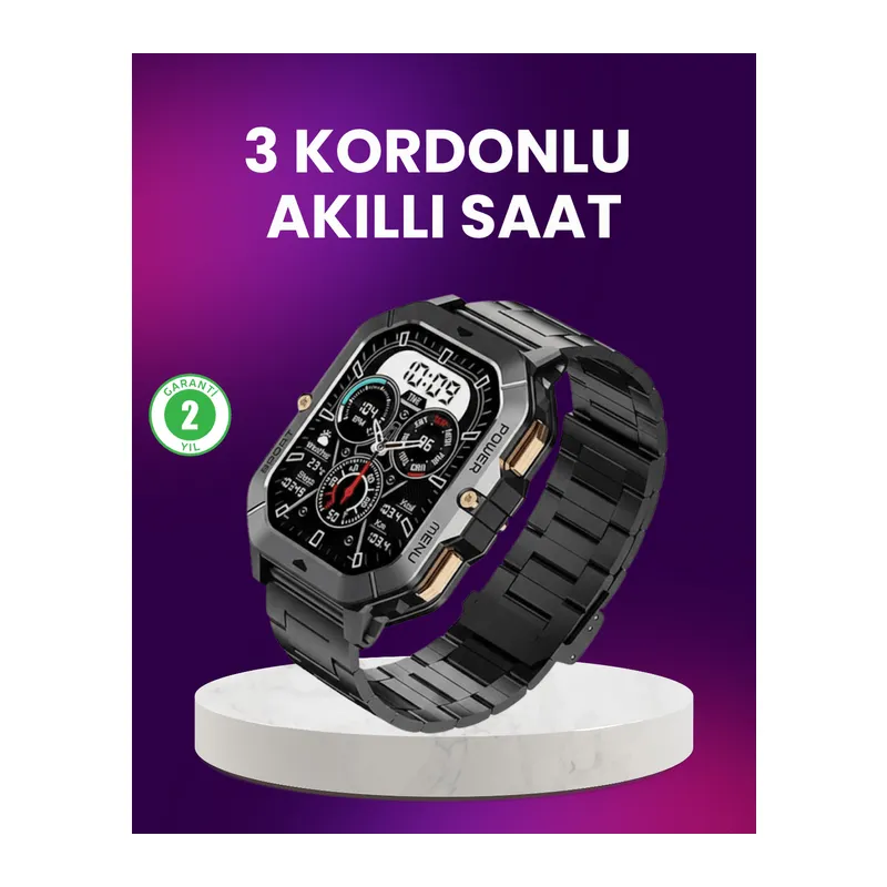Bildirim ve Spor Takipli Akıllı Saat