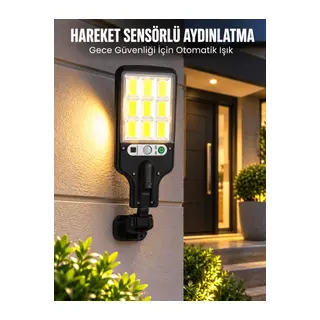 Sensörlü Sokak Tipi Lamba Günlük Kullanım İçin İdeal