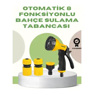 Çok Fonksiyonlu Bahçe Sulama Tabancası Ergonomik Basınçlı Sprey