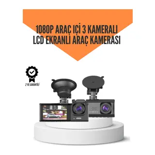 TA-01 LCD Ekranlı Gece Görüşlü Araç Kamerası