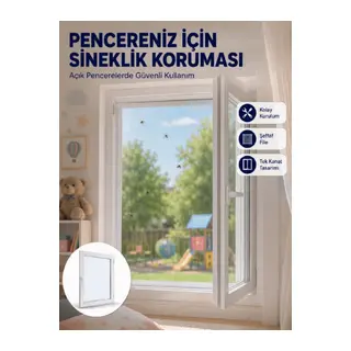 Sinek ve Uçan Böceklere Karşı Koruyucu Pencere Sineklik Filesi