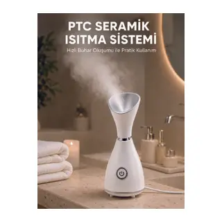 Nano İyonik Cilt Bakım Buhar Makinesi PTC Isıtma Sistemli