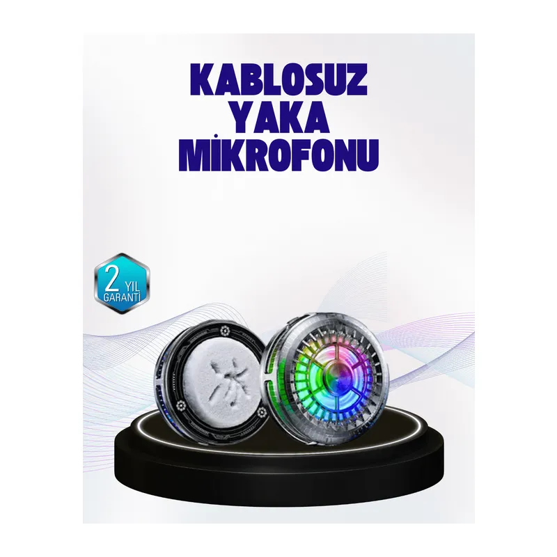 Telefon Soğutucu Fan RGB Işık Mobil Gaming İçin Süper Soğutma