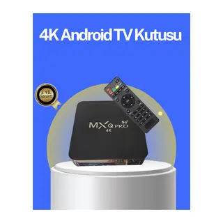 Akıllı Android TV Box – 4K Çözünürlük, 2GB RAM, 16GB Depolama, Hızlı Wi-Fi