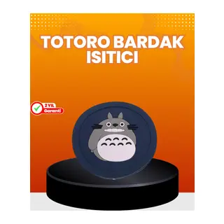 Totoro Figürlü USB Bardak Isıtıcı Sıcak Tutucu Mat 60 Derece Maksimum