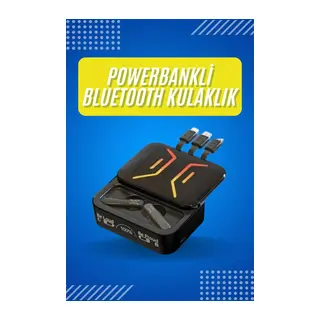 Gaming Bluetooth Kulaklık Dahili Powerbank Kablolu Düşük Gecikmeli Bluetooth 5.2