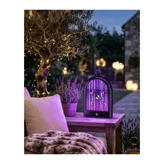 Şarjlı UV Böcek Öldürücü Lamba Balkon ve Bahçe İçin Uygun
