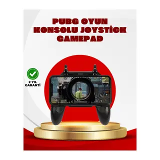 PUBG Mobile Uyumlu Joystick ve Parmak Tetikli Oyun Gamepadi
