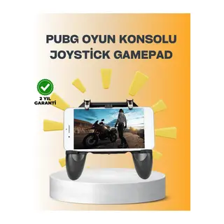 Joystick ve Parmak Tetikleyicili Mobil Oyun Gamepad Tutucu